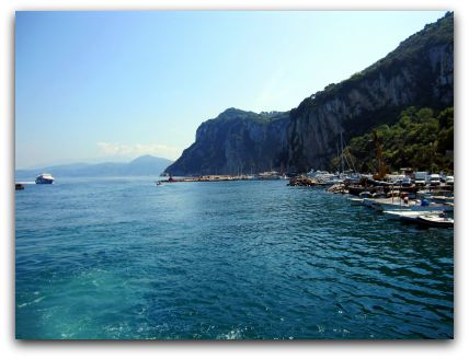 View of Capri, Italy