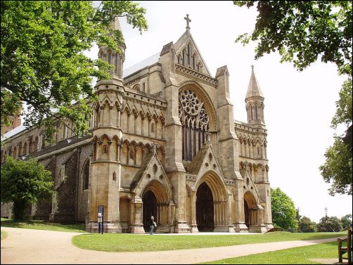 Cathedral in St Albans