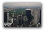View from Top of the Rock over Central Park