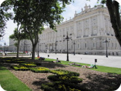 View on Palacio Real, Madrid