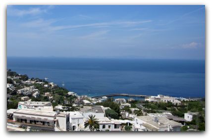 View over Capri
