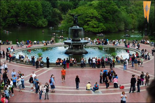 Fountain at Central Park