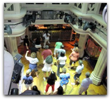 Dance lessons at Explorer of the Seas