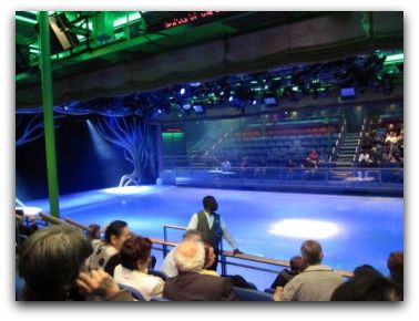 Ice rink at Explorer of the Seas