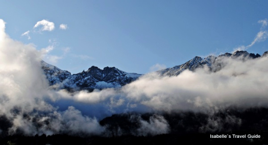 Mountain tops at Innsbruck