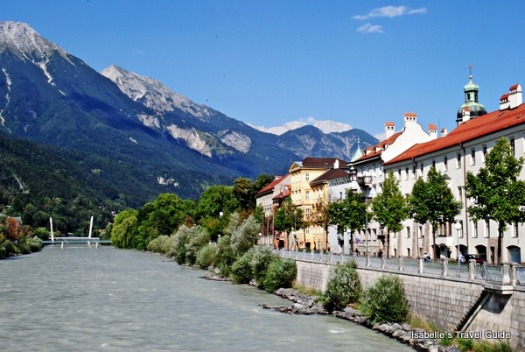 The river Inn, Innsbruck