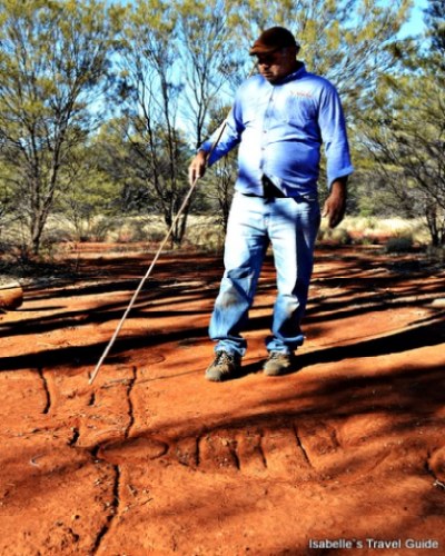 Sammy storytelling, Uluru