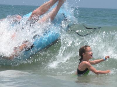 Vilano Beach also has some good surf. ;) 