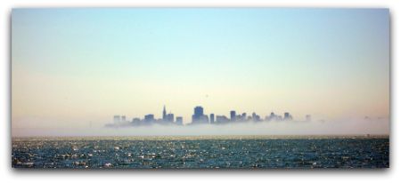 West USA San Francisco skyline