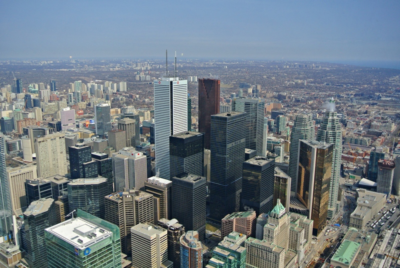 View over the Toronto Skyline