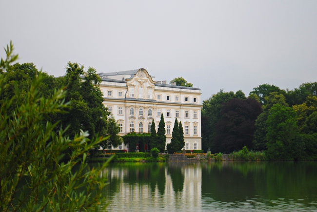 Leopold`s Crown Palace in Salzburg, Austria
