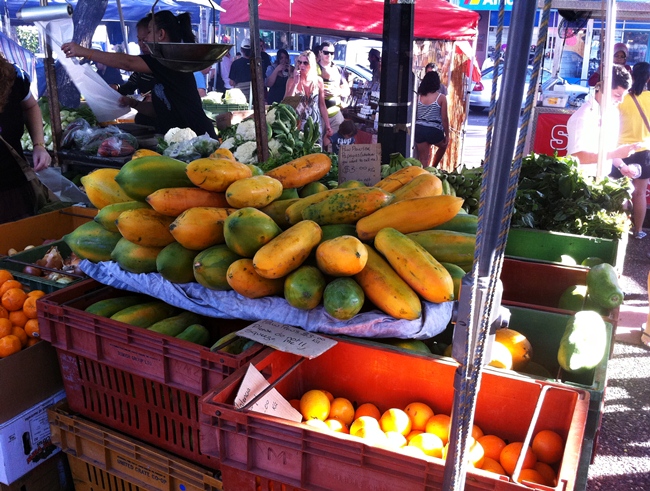 Fresh fruit at the Parap Markets, Darwin