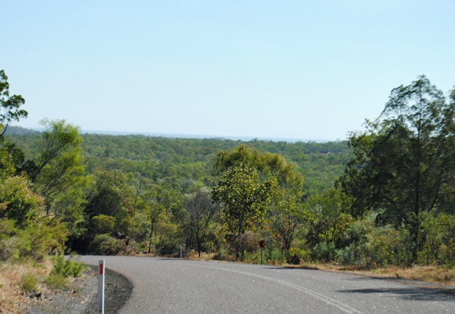 Driving around Litchfield National Park, NT, Australia