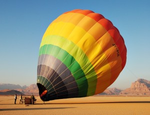 Hot Air Balloon Ride in Jordan