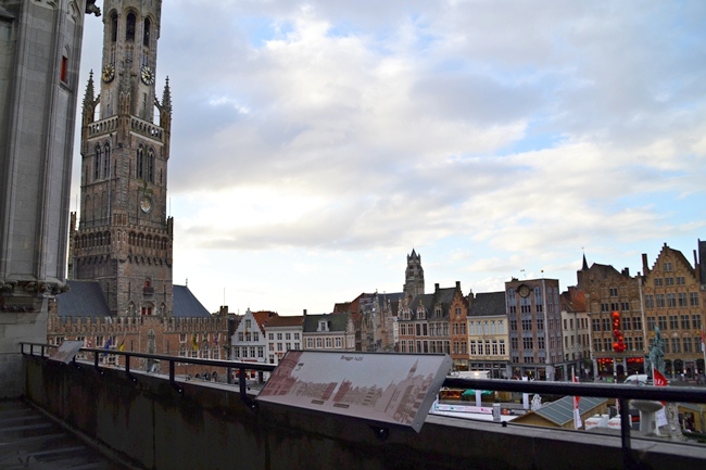 Bruges Visit: Panoramic view from the terrace