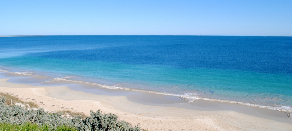 The Colors of Australia: blue ocean at Western Australia