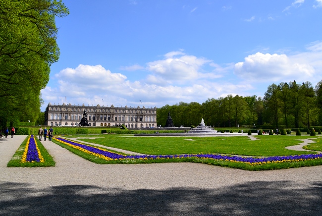 Herrenchiemsee Palace and gardens