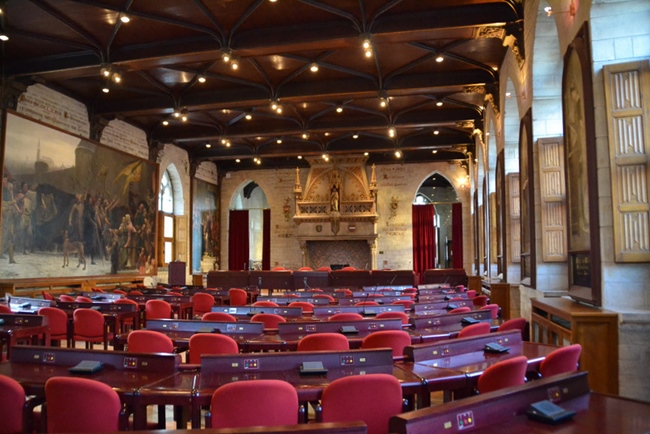 Inside City Hall Leuven