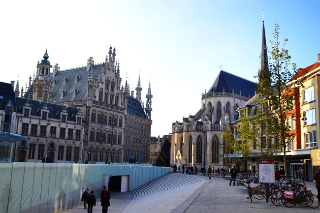Visit Leuven in Belgium: Foch plein