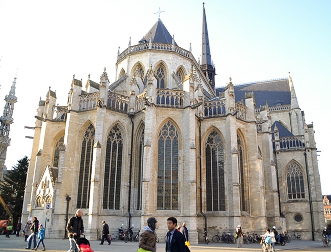 VIsit Leuven in Belgium: Saint Peter`s Cathedral