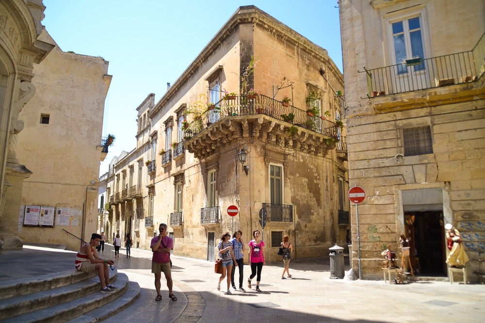 Lecce in Italy 