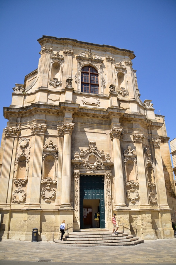 Lecce in Italy: Church of St Chiari