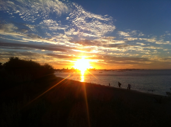 Sunset in Western Australia